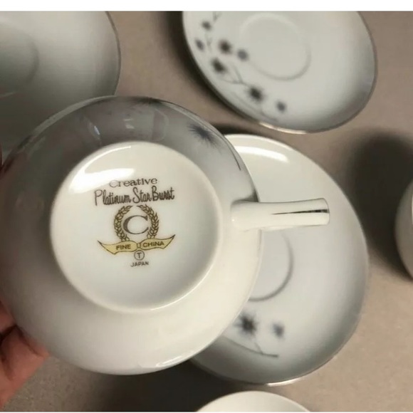 Mid Century Starburst Tea Set - Picture 6 of 6